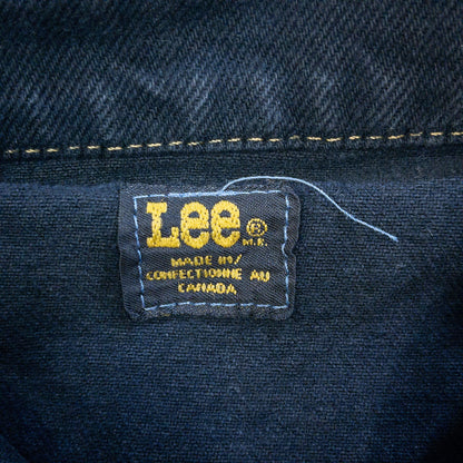 [メンズS] 90年代 Lee/リー Gジャン・デニムジャケット 黒染め