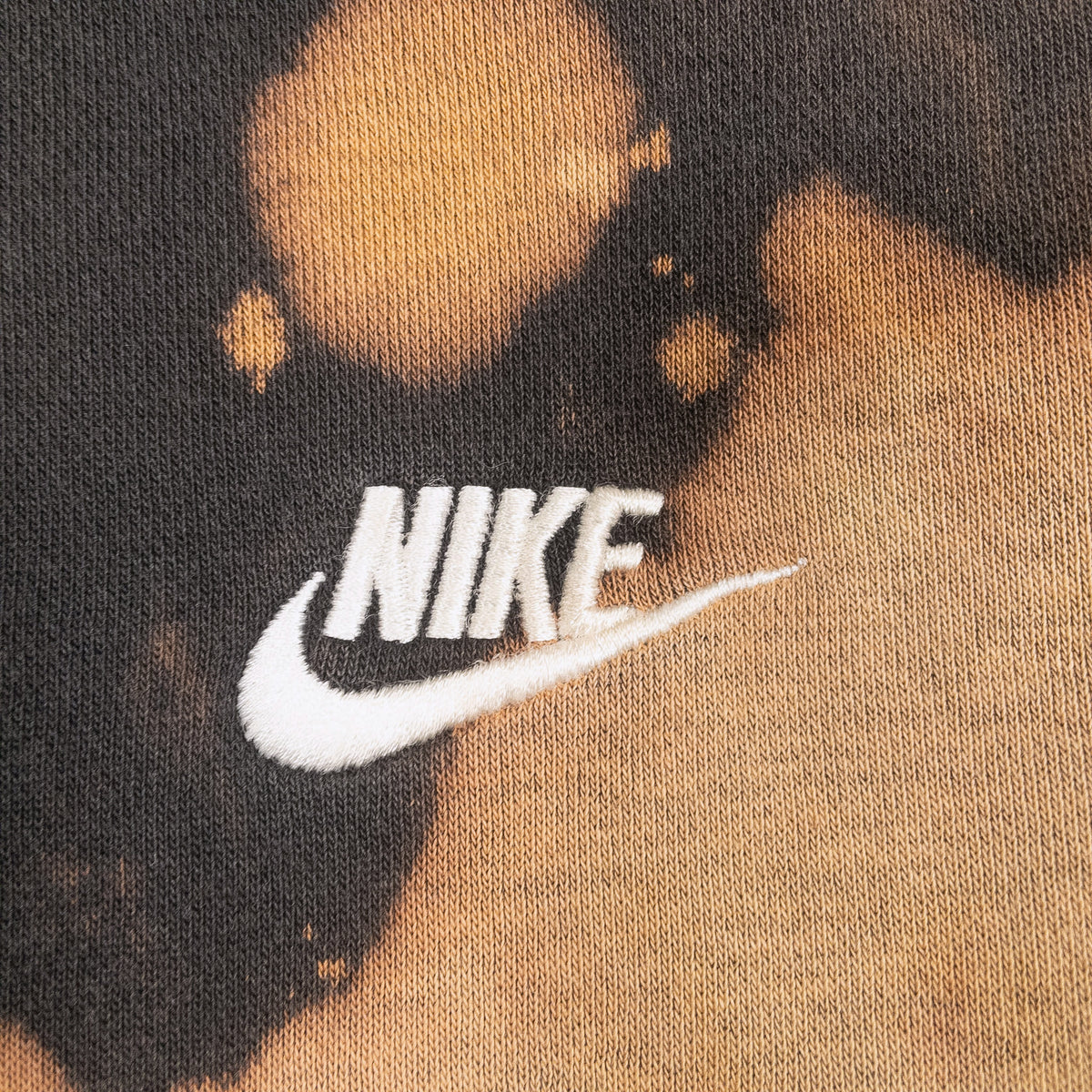 [メンズL] 00年代 Nike/ナイキ パーカー プルオーバー ワンポイント タイダイ染め