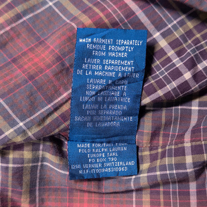 [メンズXXL] 90〜00年代 Polo by Ralph Lauren/ポロバイラルフローレン スイングトップ 裏地チェック スポーツジャケット