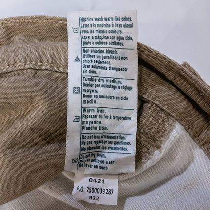 [メンズW43] 00〜10年代 Carhartt/カーハート ショートパンツ・ハーフパンツ ワークショーツ ロゴ