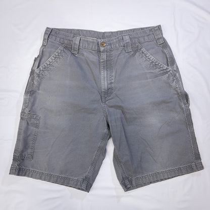 [メンズW33] 00年代 Carhartt/カーハート ショートパンツ ワークショーツ ペインターショーツ