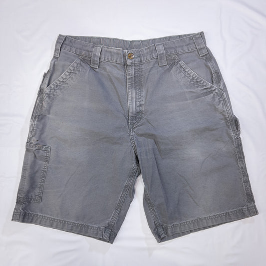 [メンズW33] 00年代 Carhartt/カーハート ショートパンツ ワークショーツ ペインターショーツ