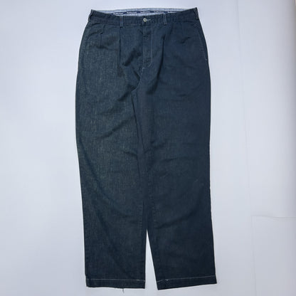 [メンズW33] 90〜00年代 Polo by Ralph Lauren/ポロバイラルフローレン チノパン 黒染め