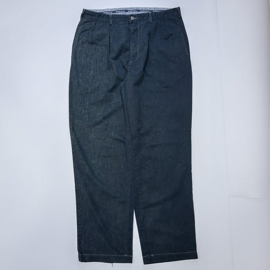 [メンズW33] 90〜00年代 Polo by Ralph Lauren/ポロバイラルフローレン チノパン 黒染め