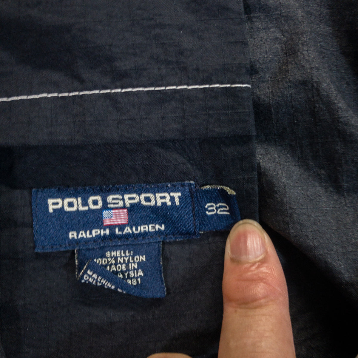 [メンズW36] 90年代 POLO SPORT/ポロスポーツ ショートパンツ・ハーフパンツ ナイロンショーツ カーゴポケット