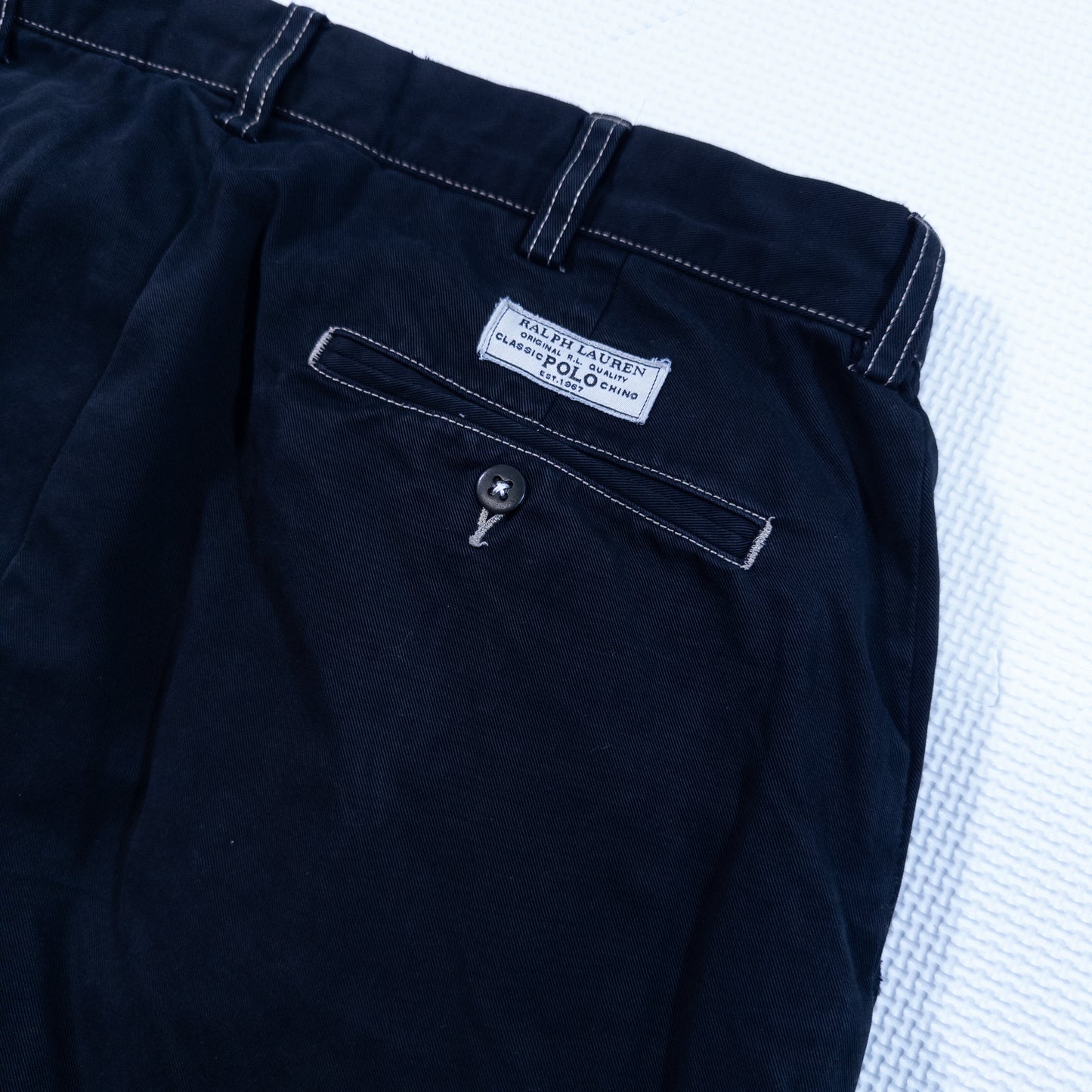[メンズW32] 90〜00年代 Polo by Ralph Lauren/ポロバイラルフローレン チノパン PROSPECT PANT 黒染め