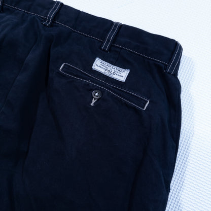 [メンズW32] 90〜00年代 Polo by Ralph Lauren/ポロバイラルフローレン チノパン PROSPECT PANT 黒染め