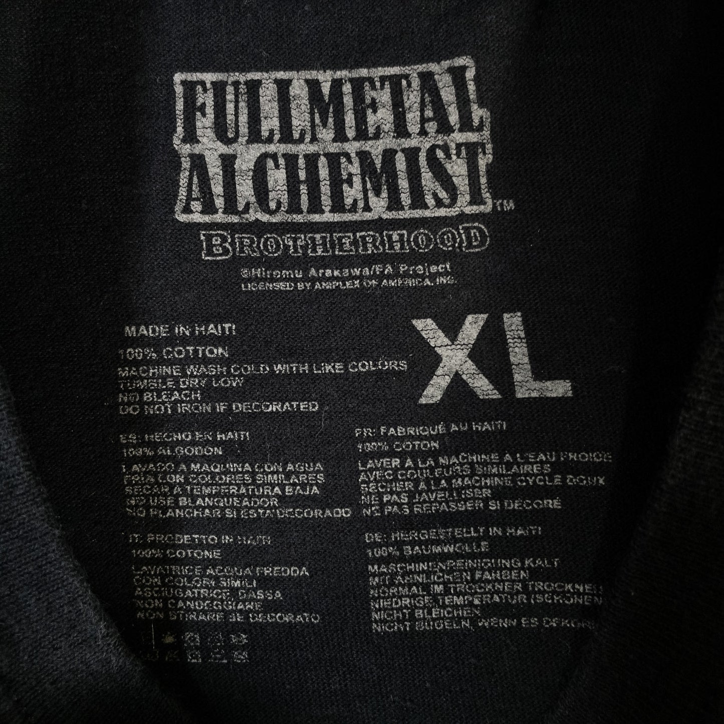 [メンズXL] 00年代 FULLMETAL ALCHEMIST Tシャツ 鋼の錬金術師 アニメT