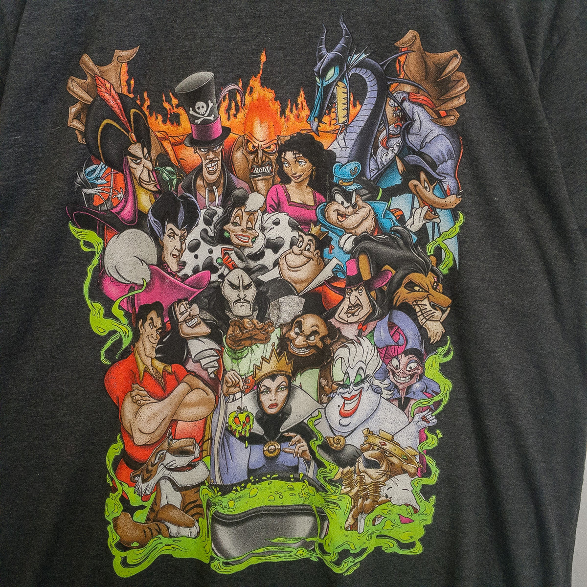 [メンズXL] 00年代 Disney/ディズニー Tシャツ Villains ヴィランズ