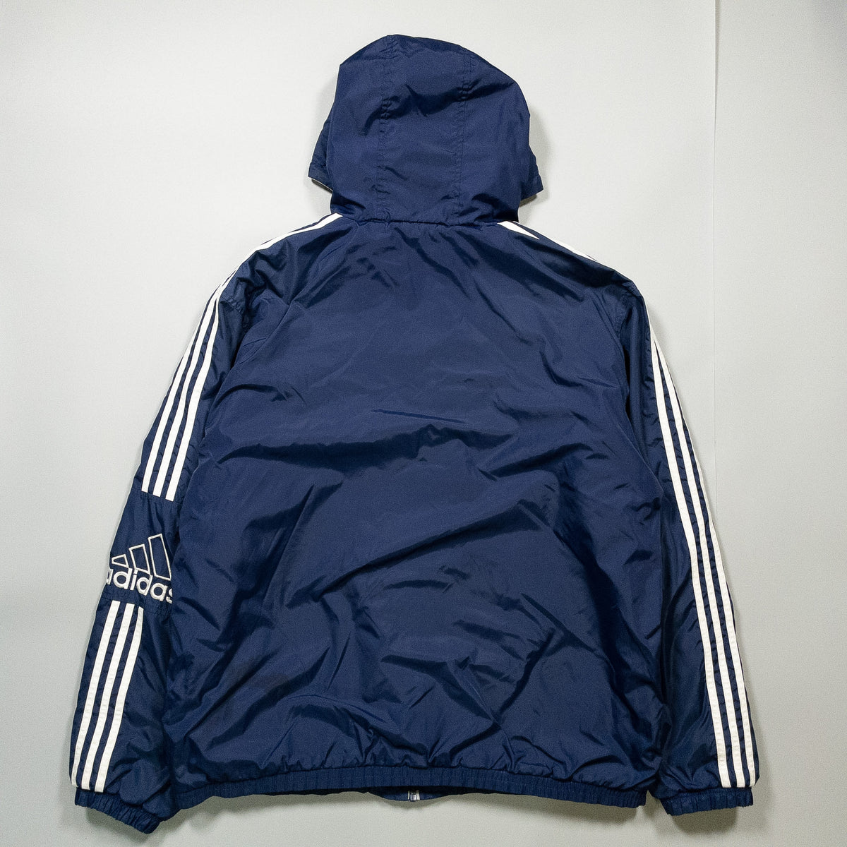 [メンズXXL] 90年代 adidas/アディダス ナイロンジャケット