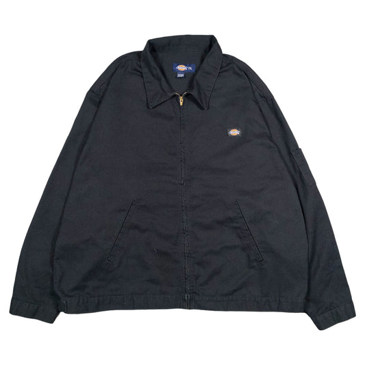 [メンズXXL] 90〜00年代 Dickies/ディッキーズ ワークジャケット miller Lite 企業
