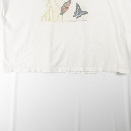 [メンズL] 90年代 Tシャツ Callaway Gardens バタフライ アートT