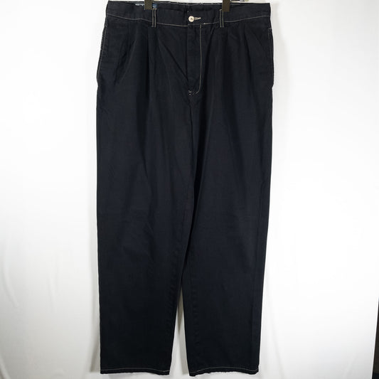 [メンズW34] 90年代 Polo by Ralph Lauren/ポロバイラルフローレン チノパン HAMMOND PANT 黒染め