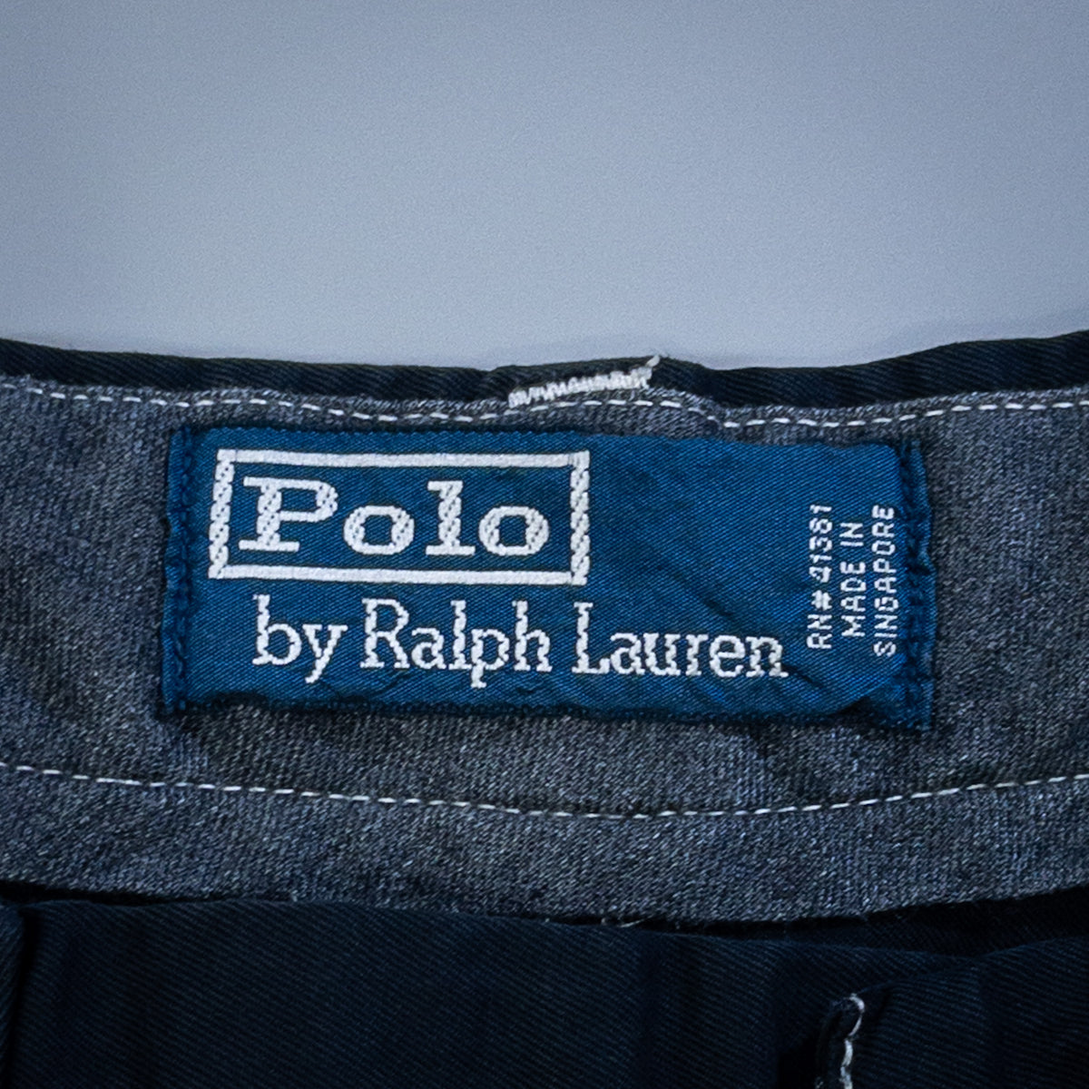 [メンズW34] 90〜00年代 Polo by Ralph Lauren/ポロバイラルフローレン チノパン 黒染め