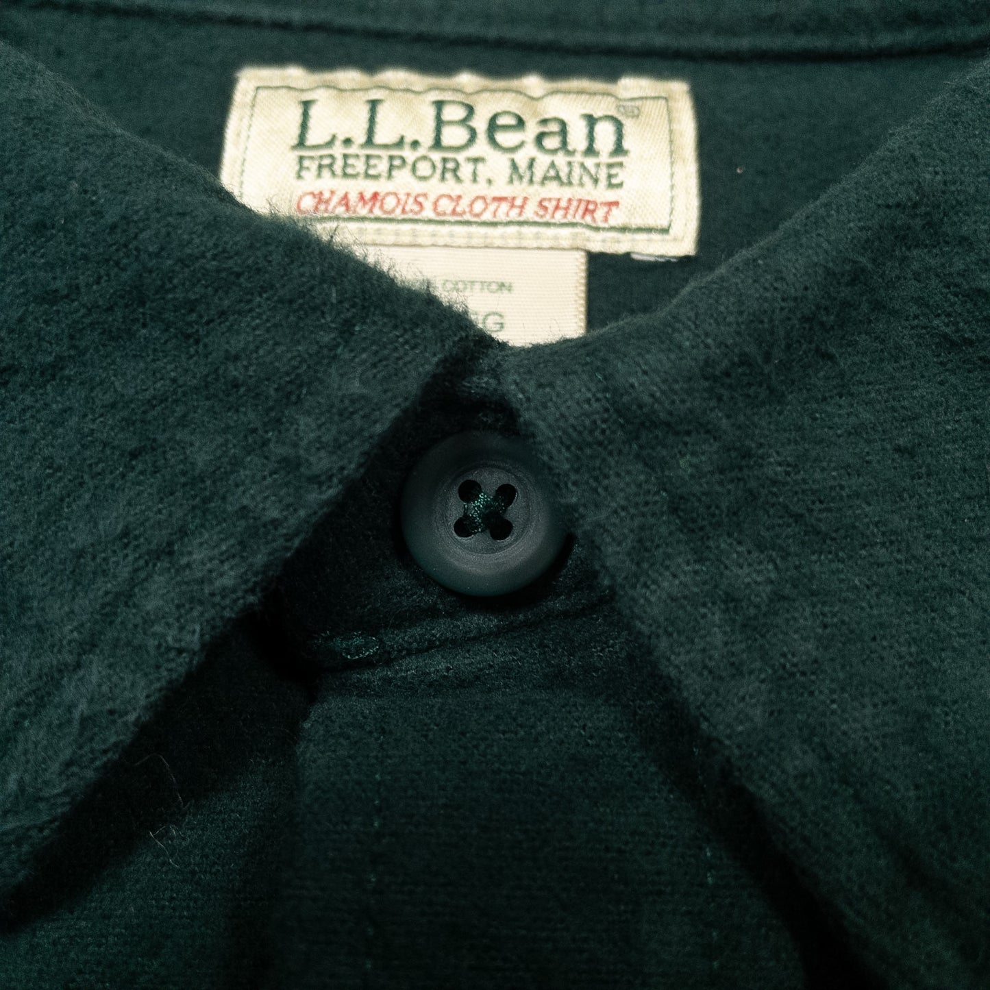 [メンズL] 90年代 L.L.Bean/エルエルビーン ネルシャツ シャモアクロスシャツ