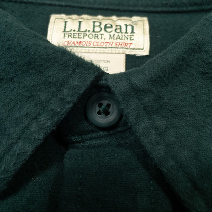 [メンズL] 90年代 L.L.Bean/エルエルビーン ネルシャツ シャモアクロスシャツ