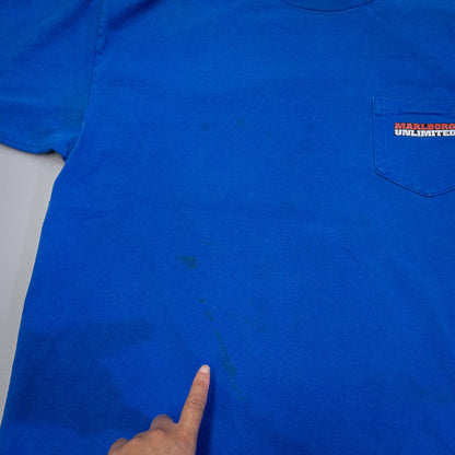 [メンズL] 90年代 Tシャツ MARLBORO マルボロ ウルフ