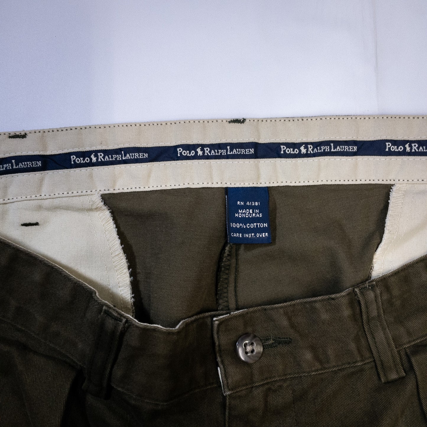 [メンズW33] 90〜00年代 Polo by Ralph Lauren/ポロバイラルフローレン チノパン ツータック
