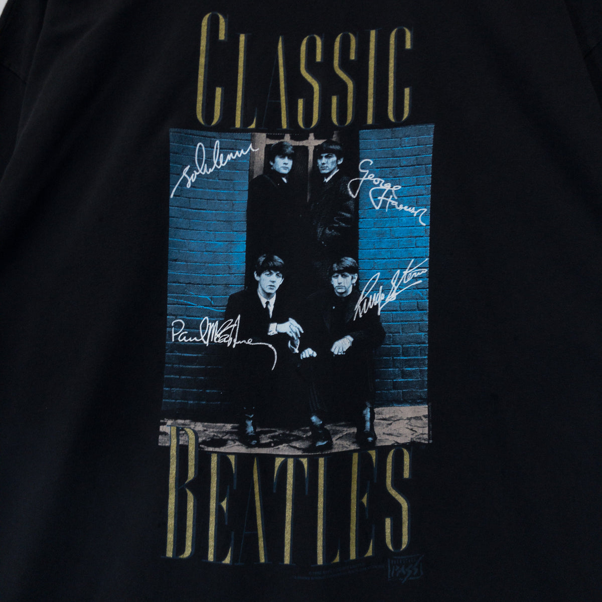 [メンズXL] 90年代 Hanes/ヘインズ Tシャツ The Beatles ビートルズ バンドT/バンT