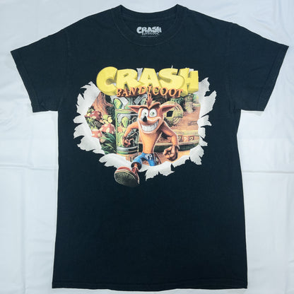 [メンズXS] 00年代 CRASH BANDICOOT Tシャツ ゲームT
