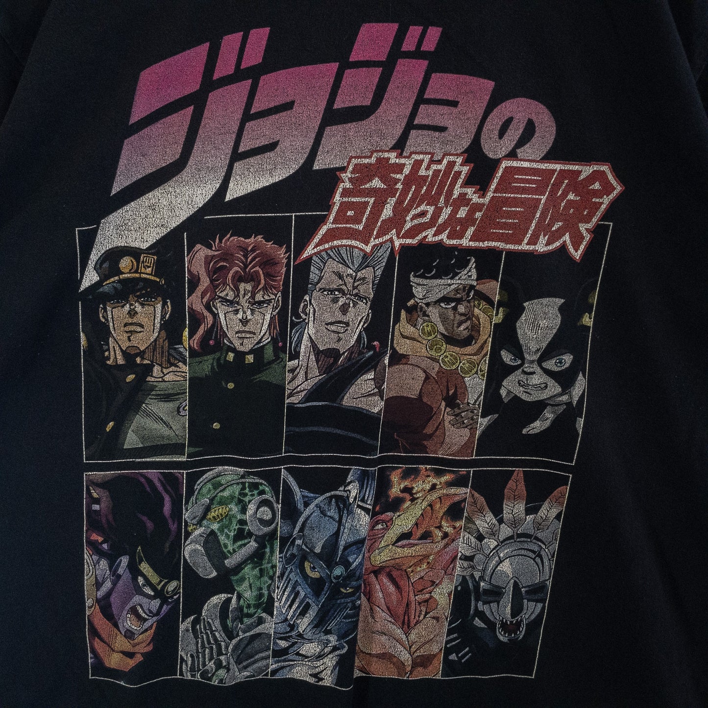 [メンズL] 00〜10年代 Tシャツ ジョジョの奇妙な冒険 アニメT キャラクターT