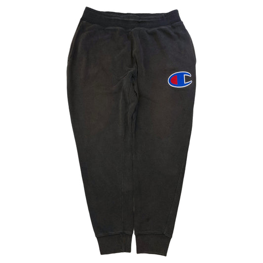 [メンズW34] 00年代 Champion/チャンピオン スウェットパンツ リバースウィーブ ワンポイント