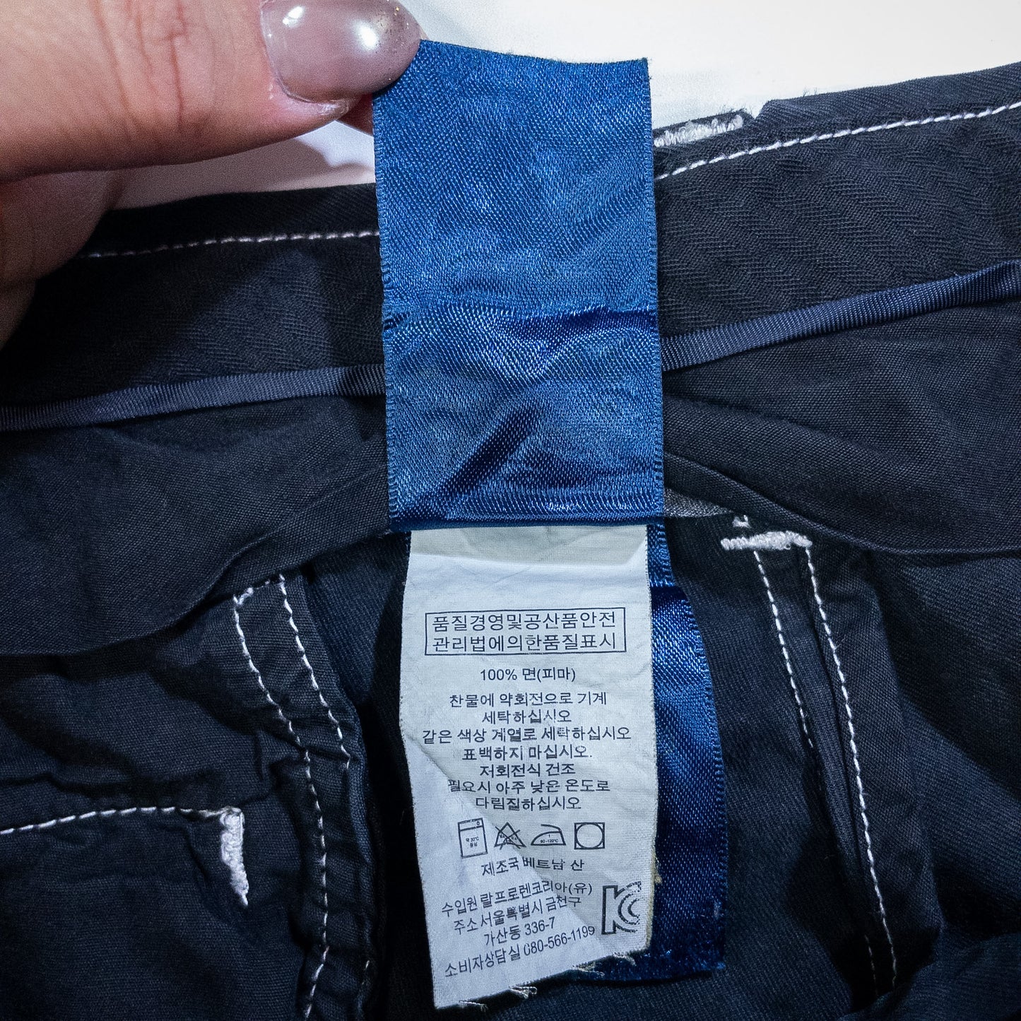 [メンズW37] 00年代 Polo Ralph Lauren/ポロラルフローレン チノパン SLIM FIT 黒染め