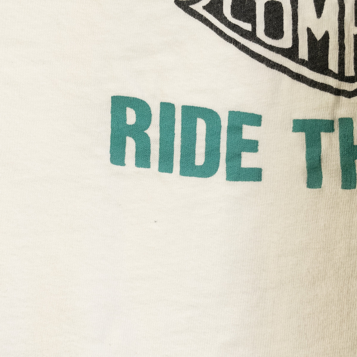 [メンズM] 80年代 Harley-Davidson/ハーレーダビッドソン Tシャツ RIDE THE HOG