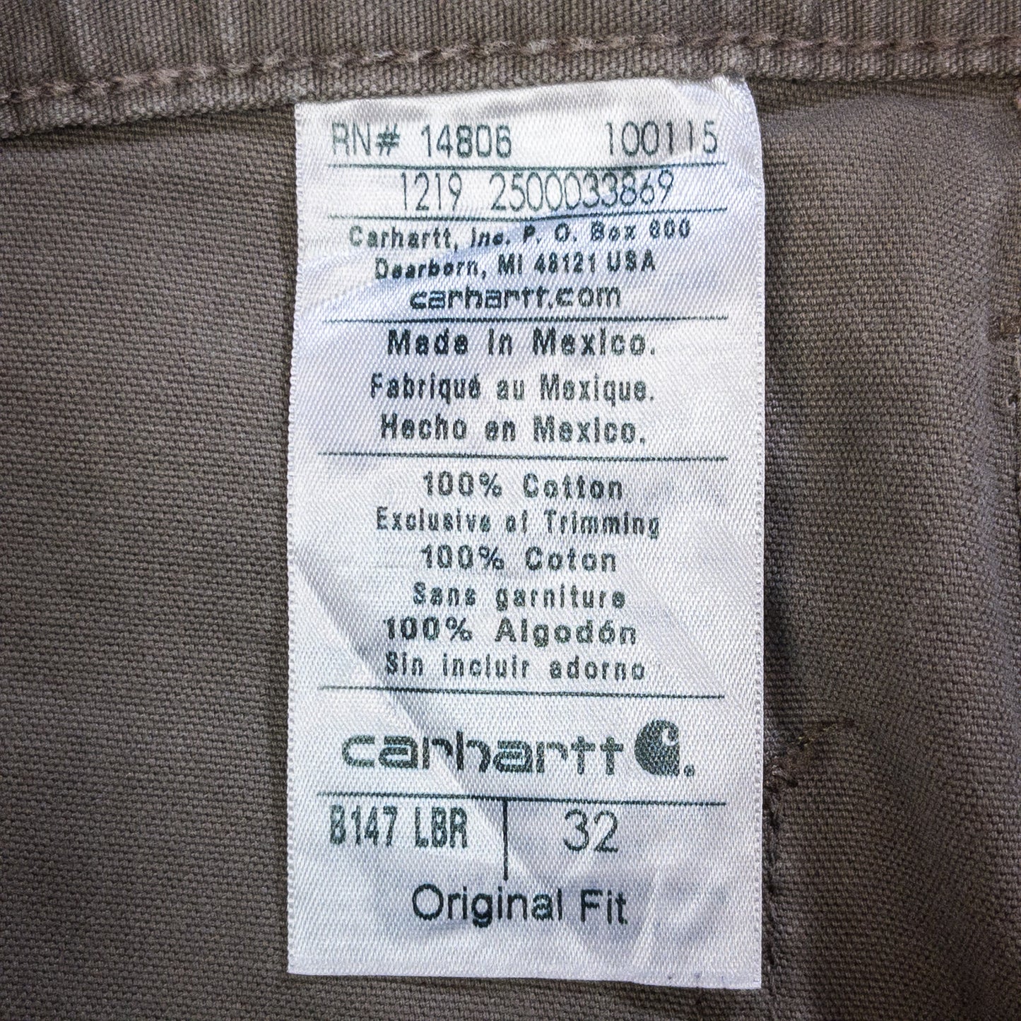 [メンズW30] 00年代 Carhartt/カーハート ショートパンツ ワークショーツ ペインターショーツ