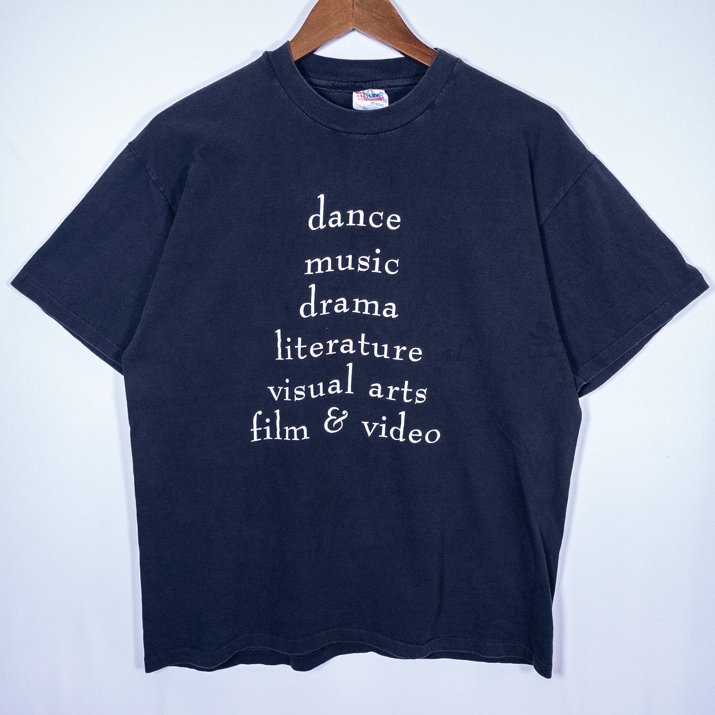 [メンズM] 90年代 Hanes/ヘインズ Tシャツ メッセージT