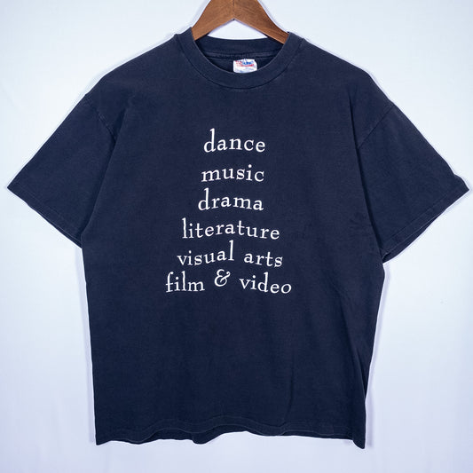 [メンズM] 90年代 Hanes/ヘインズ Tシャツ メッセージT