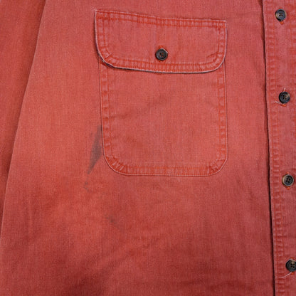[メンズXXL] 90年代 L.L.Bean/エルエルビーン 長袖シャツ ハリケーンシャツ