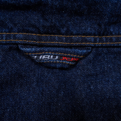 [メンズXXL] 90〜00年代 FUBU/フブ Gジャン・デニムジャケット 濃紺