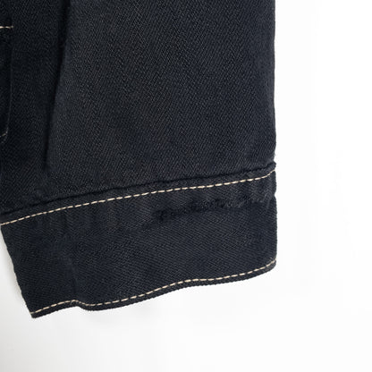 [メンズM] 00年代 Levi's/リーバイス Gジャン・デニムジャケット 黒染め