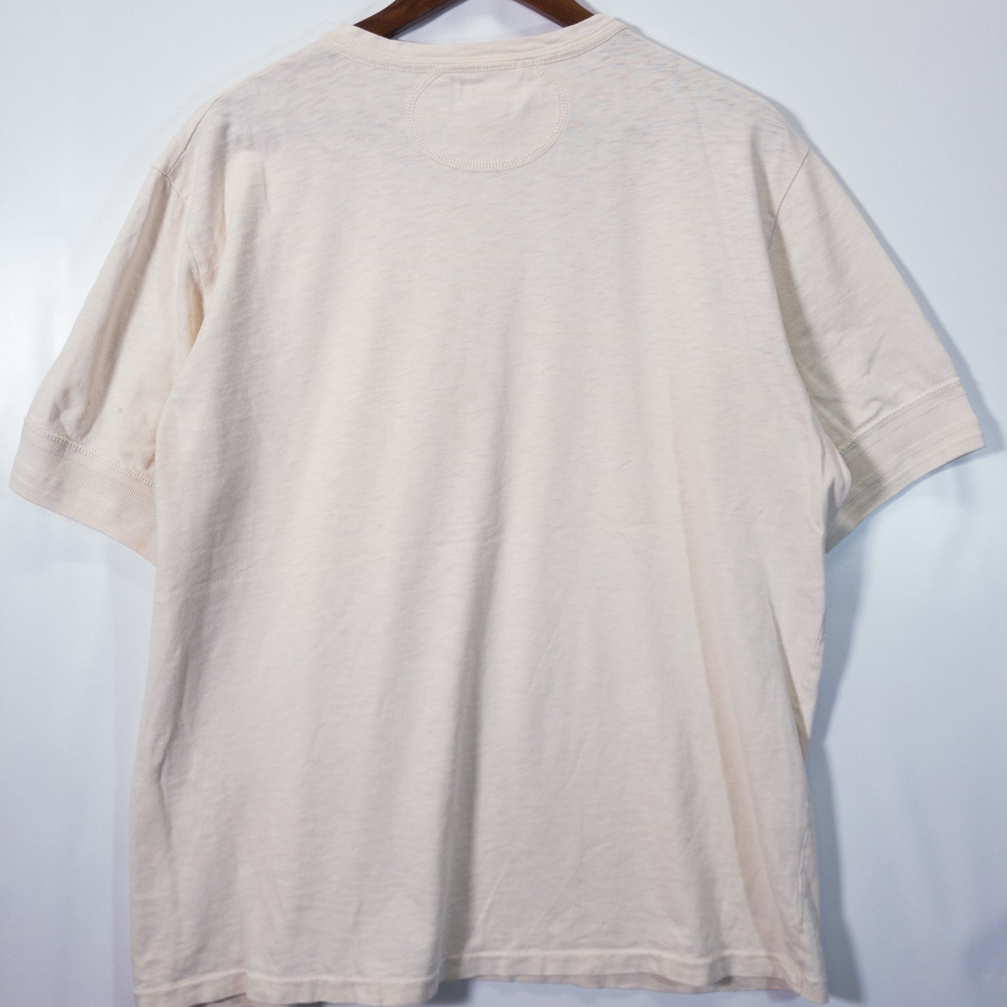 Tシャツ XL ホワイト ヘンリーネック  Polo Ralph Lauren/ポロラルフローレン