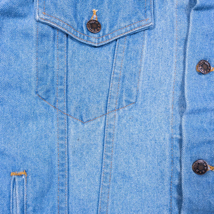 [メンズXL] 90〜00年代 FLD DENIM Gジャン デニムジャケット USA製