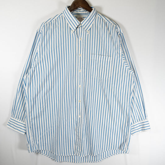 [メンズXL] 00年代 Brooks Brothers/ブルックスブラザーズ 長袖シャツ ストライプ