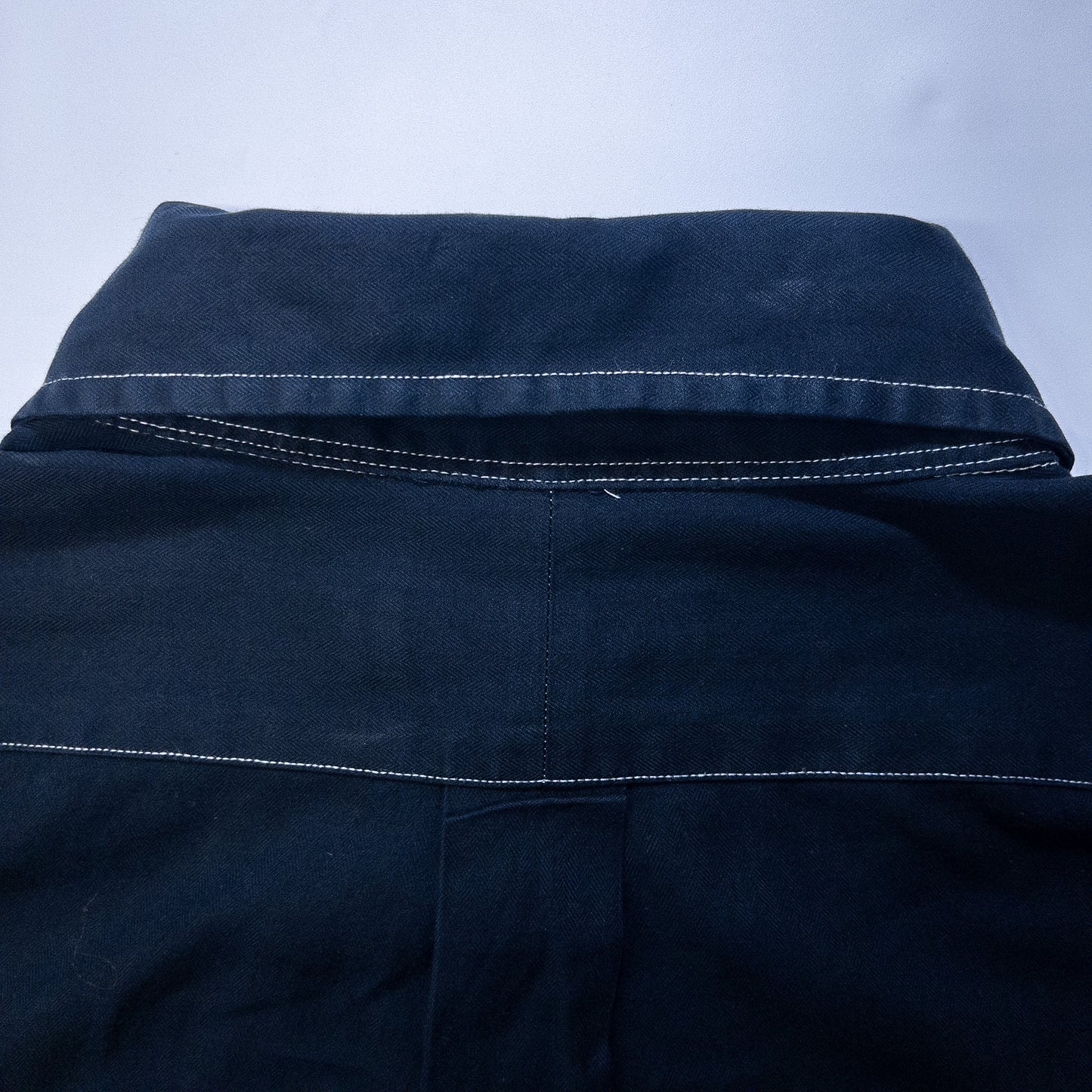 [メンズXL] 00年代 Ralph Lauren/ラルフローレン ワイシャツ BDシャツ 黒染め