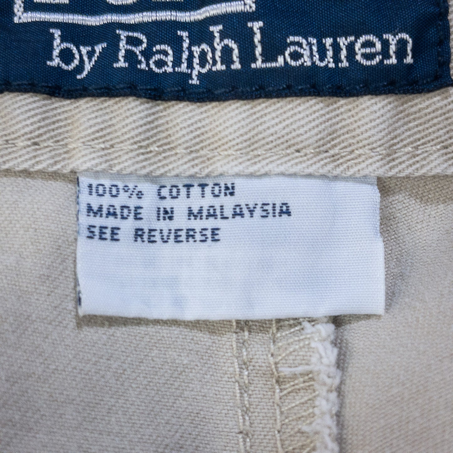 [メンズW35] 90年代 Ralph Lauren/ラルフローレン ショートパンツ チノショーツ ポロチノ