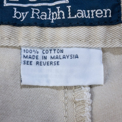 [メンズW35] 90年代 Ralph Lauren/ラルフローレン ショートパンツ チノショーツ ポロチノ