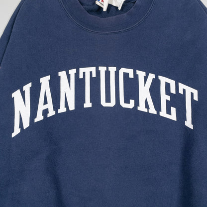[メンズ3XL] 90〜00年代 Hanes/ヘインズ スウェット トレーナー NANTUCKET ビッグサイズ