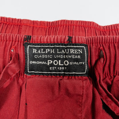 [メンズW36] 90〜00年代 Polo Ralph Lauren/ポロラルフローレン イージーパンツ ポニー総柄 パジャマパンツ