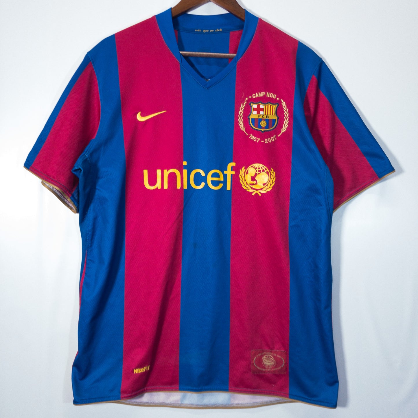 FCバルセロナ サッカーユニフォーム  ロナウジーニョ #10 ナイキ/Nike