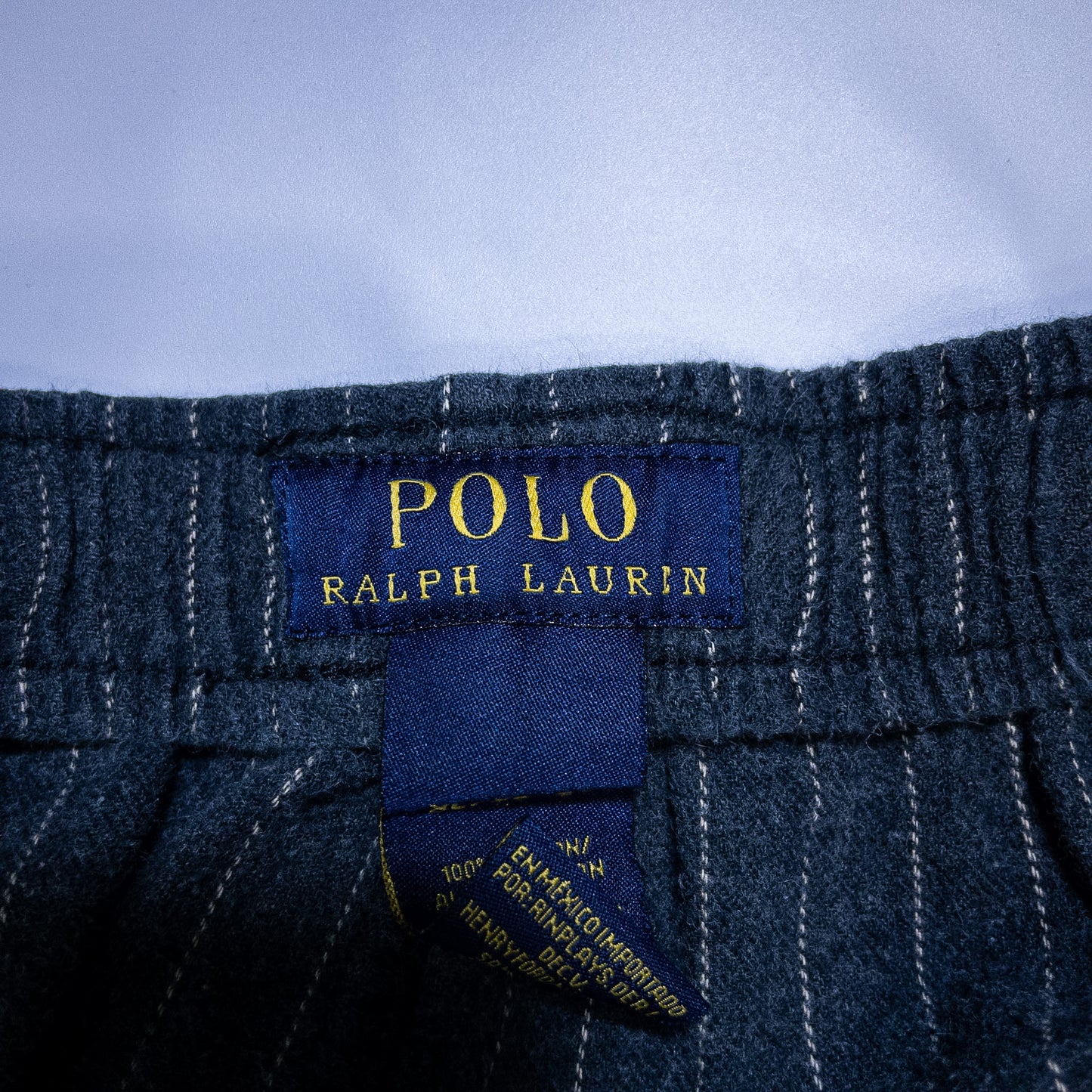 [メンズW34] 00年代 Polo Ralph Lauren/ポロラルフローレン イージーパンツ スリーピングパンツ パジャマパンツ ストライプ