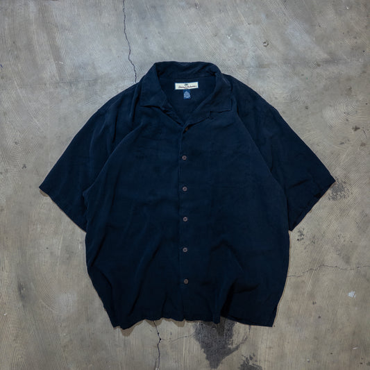 [メンズXL] 90〜00年代 Tommy Bahama/トミーバハマ アロハシャツ・かりゆしウェア バック刺繍 開襟シャツ