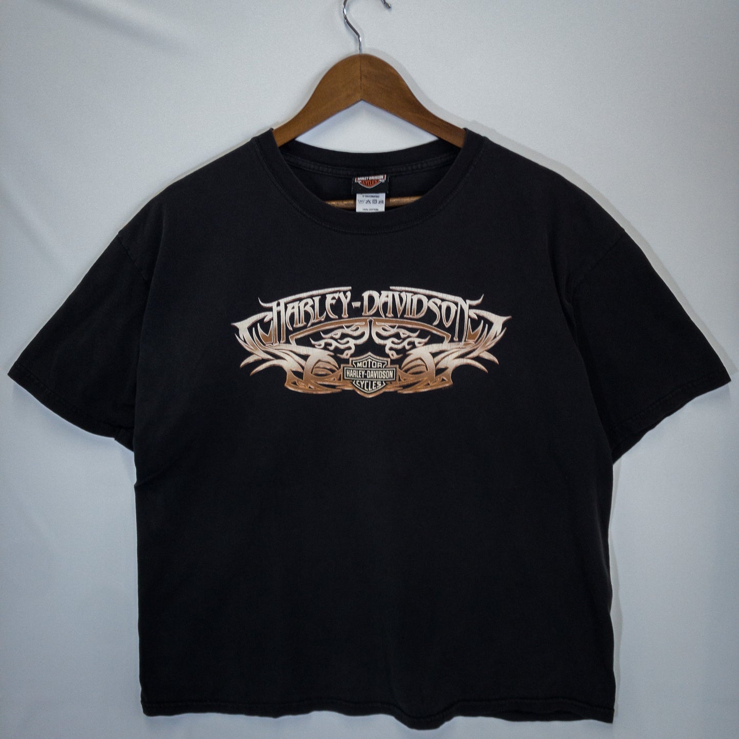 HARLEY-DAVIDSON ハーレーダビッドソン Tシャツ XL ブラック プリント HARLEY-DAVIDSON/ハーレーダビッドソン