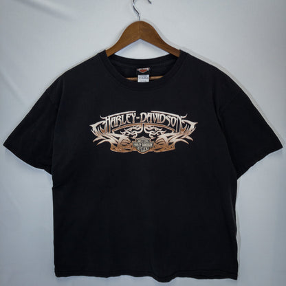 HARLEY-DAVIDSON ハーレーダビッドソン Tシャツ XL ブラック プリント HARLEY-DAVIDSON/ハーレーダビッドソン