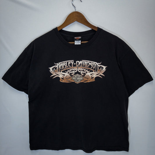 HARLEY-DAVIDSON ハーレーダビッドソン Tシャツ XL ブラック プリント HARLEY-DAVIDSON/ハーレーダビッドソン