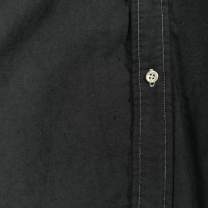 [メンズL] 90〜00年代 Ralph Lauren/ラルフローレン 半袖シャツ 黒染め