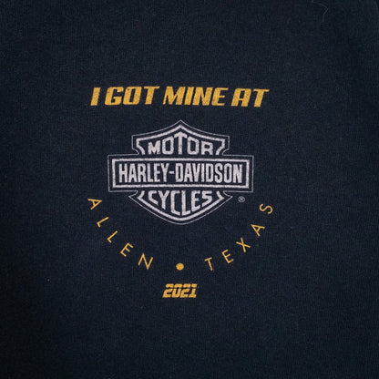Harley-Davidson ハーレーダビッドソン Tシャツ XL ブラック 企業ロゴプリント